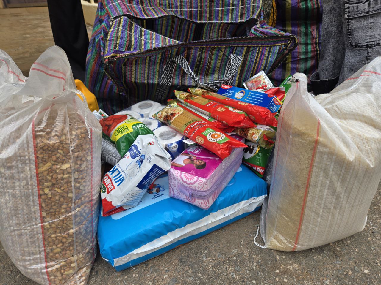 Project Restore (Year 2) Organizes Food Drive for 45 Additional Survivors of Trafficking.
