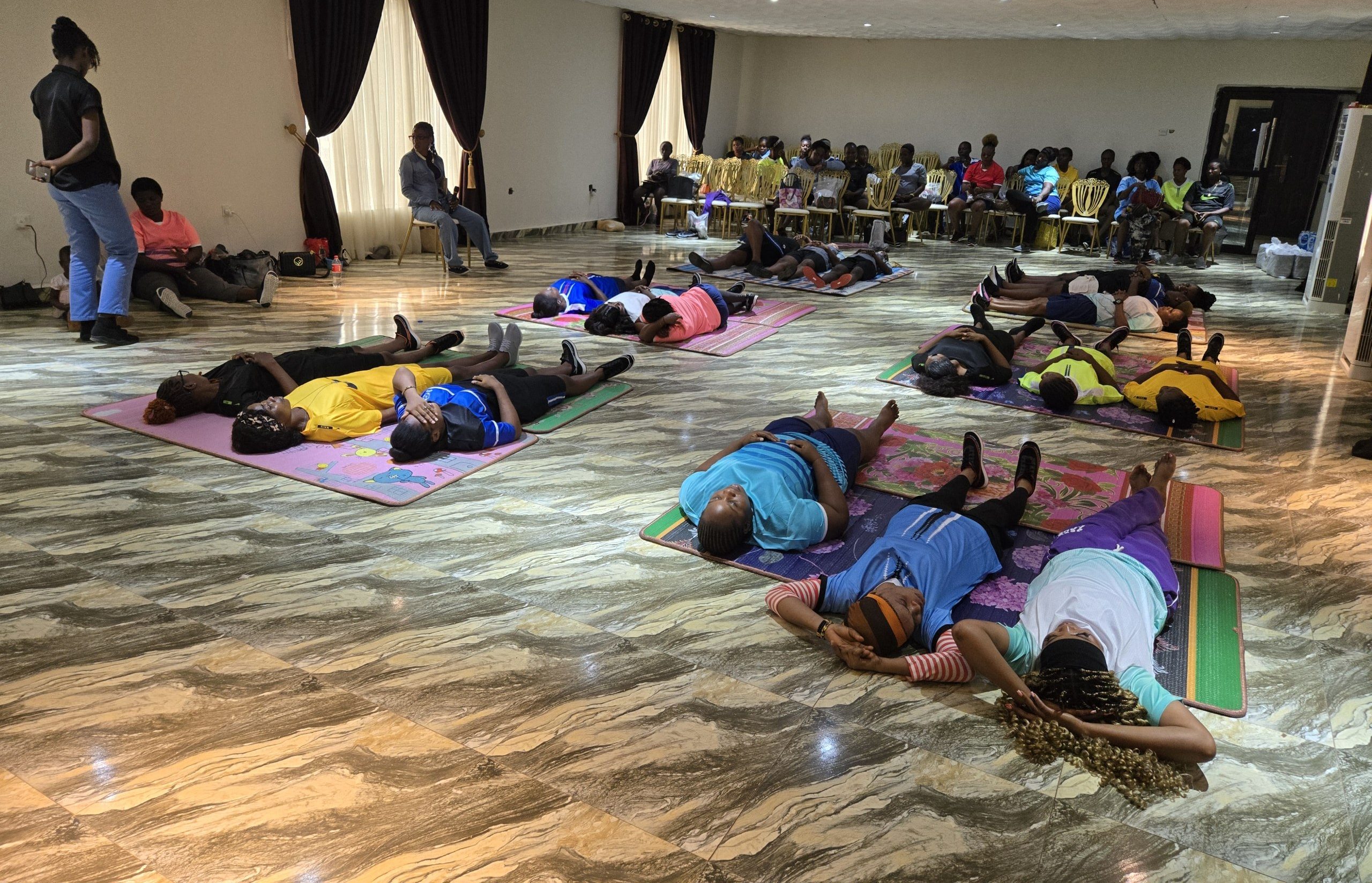 PJI Organizes Five Day Wellness Event for 210 Project Restore Beneficiaries